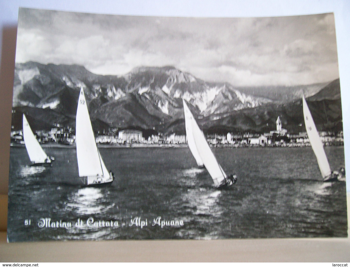 1957 - Marina Di Carrara - Alpi Apuane - Barche A Vela - Gara Velica - Ed. Paglini - Avenza - Carrara