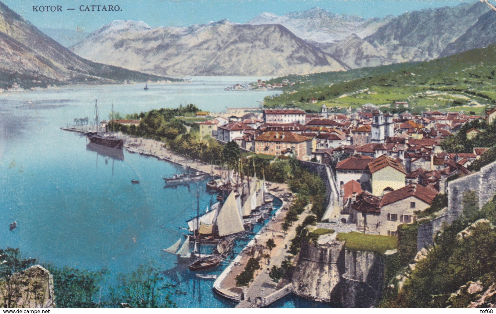 Kotor Cattoro 1911 - Montenegro