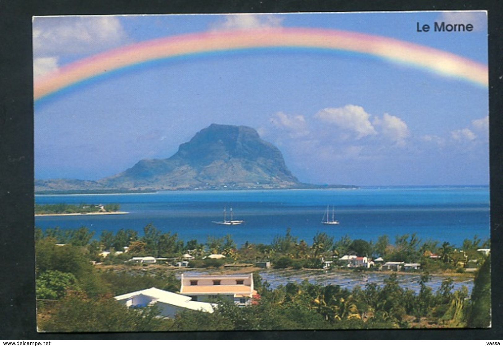 MAURITIUS  - LE MORNE . Franked With Stamp Butterfly. Papillon - Maurice - Mauritius