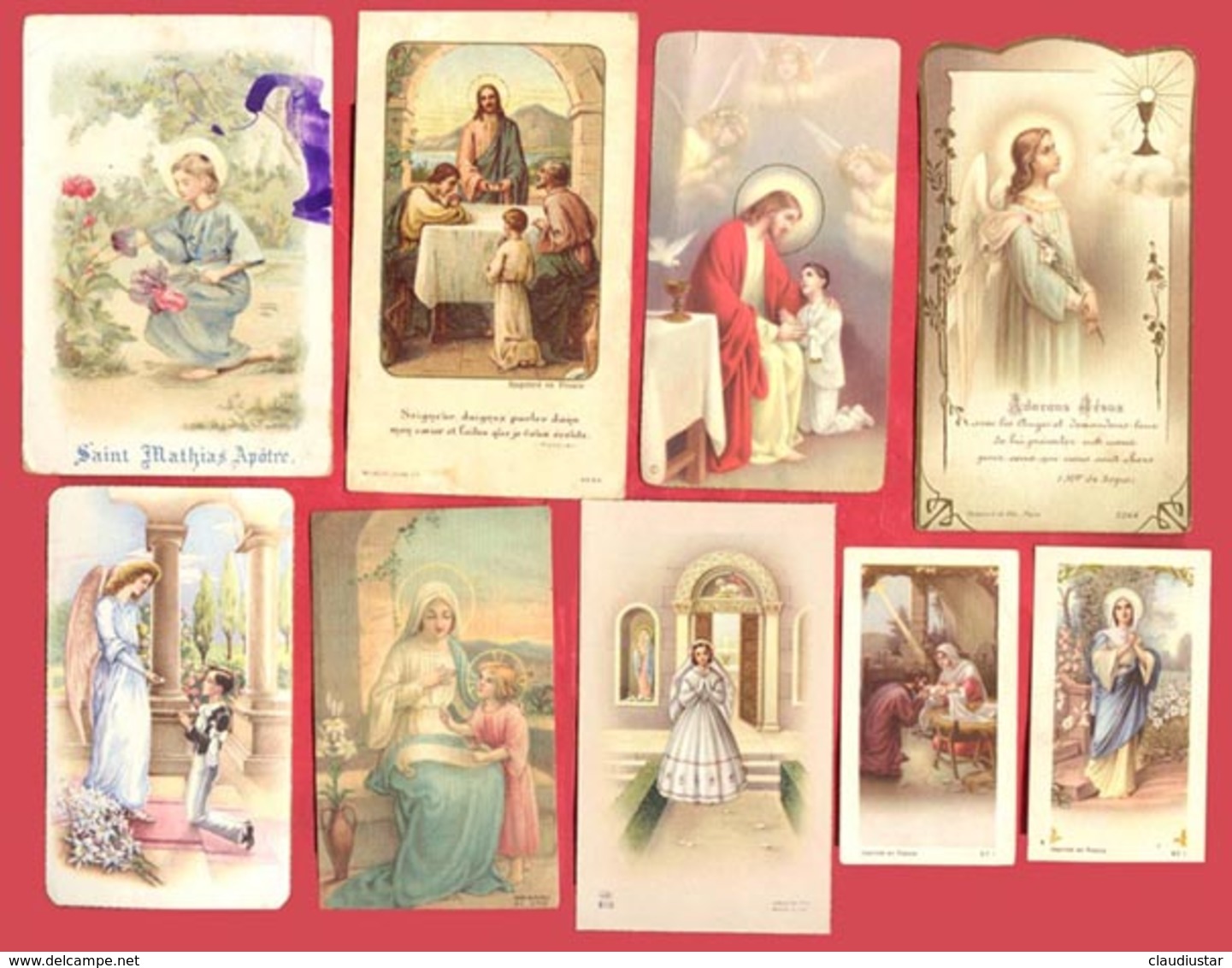 ** LOT  24  CARTES  RELIGIEUSES ** - Religion & Esotérisme