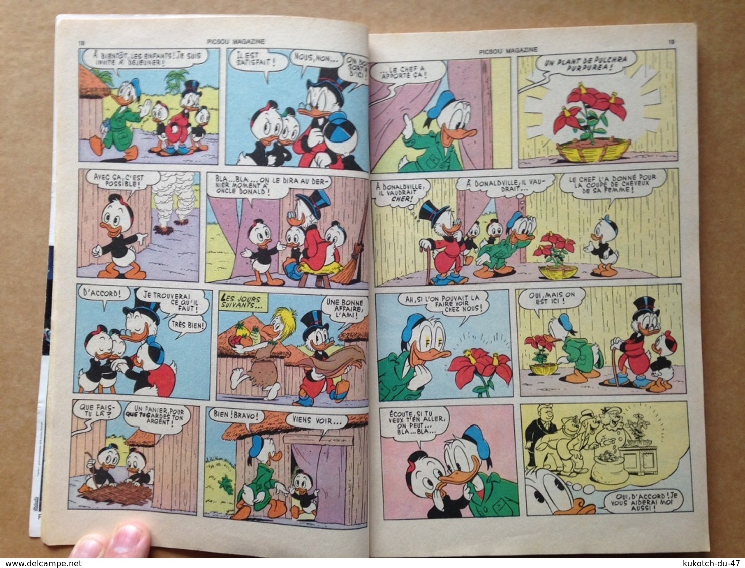 Disney - Picsou Magazine ° Année 1982 - N°127 (avec Grand Défaut D'usure) - Picsou Magazine