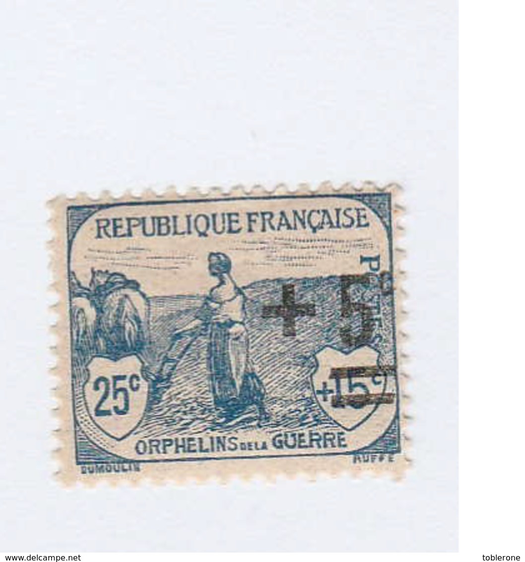 FRANCE N°  165  Neuf **    Cote  4,50 Euros - Ungebraucht