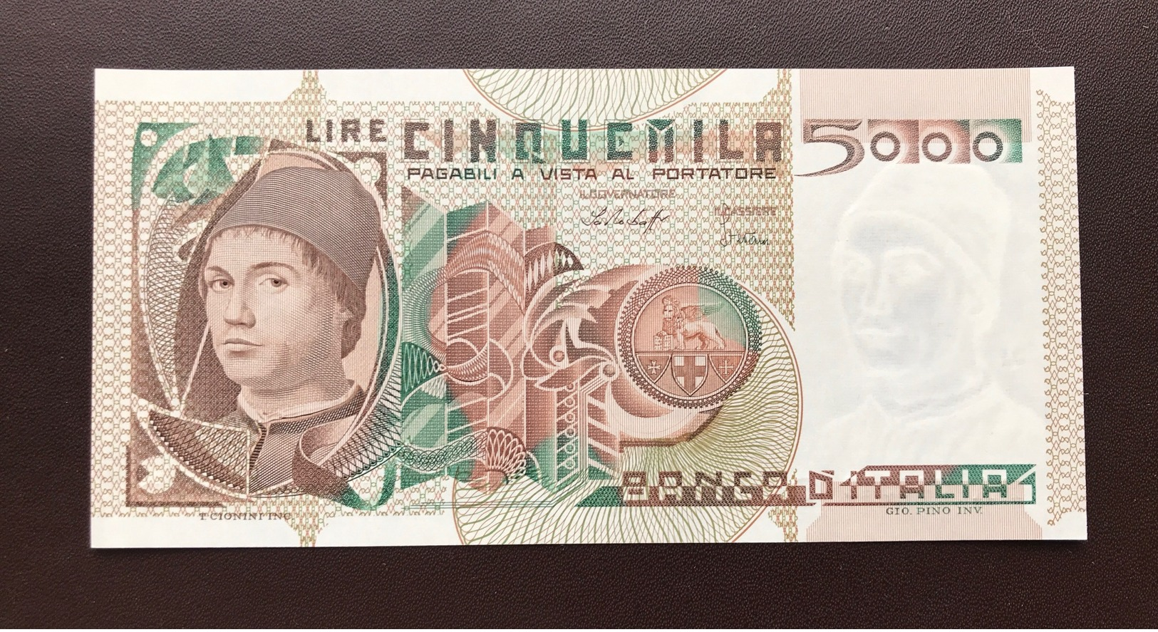 ITALIA P105A 5000 LIRA 1979 UNC - 5000 Lire