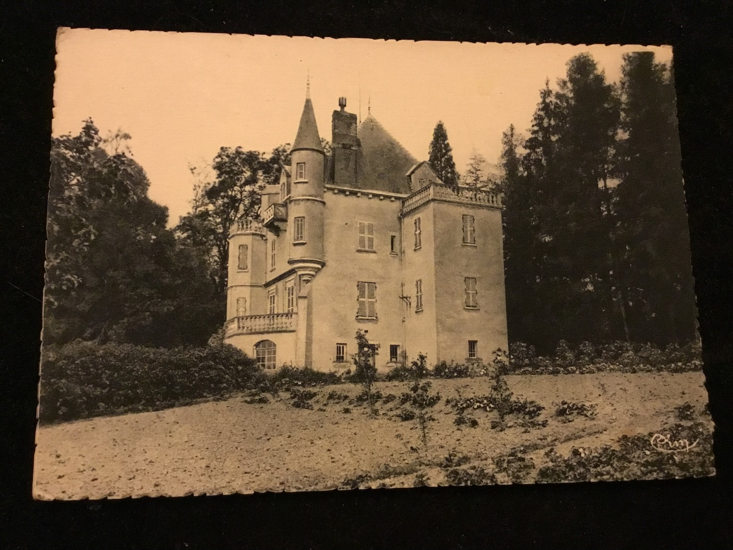 Courpiere Château Du Foulhoux Cpm - Courpiere