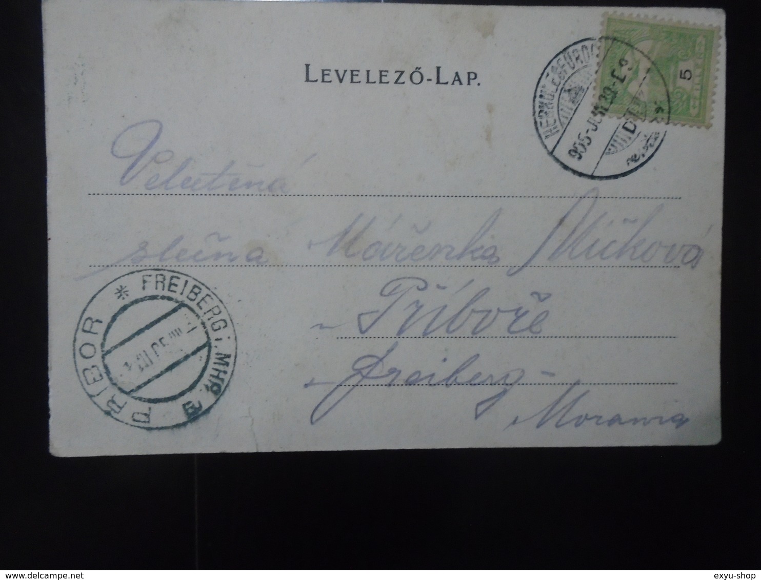 RUMANISCHE VOLKSTYPE - TRAVELLED 1905 - Romania