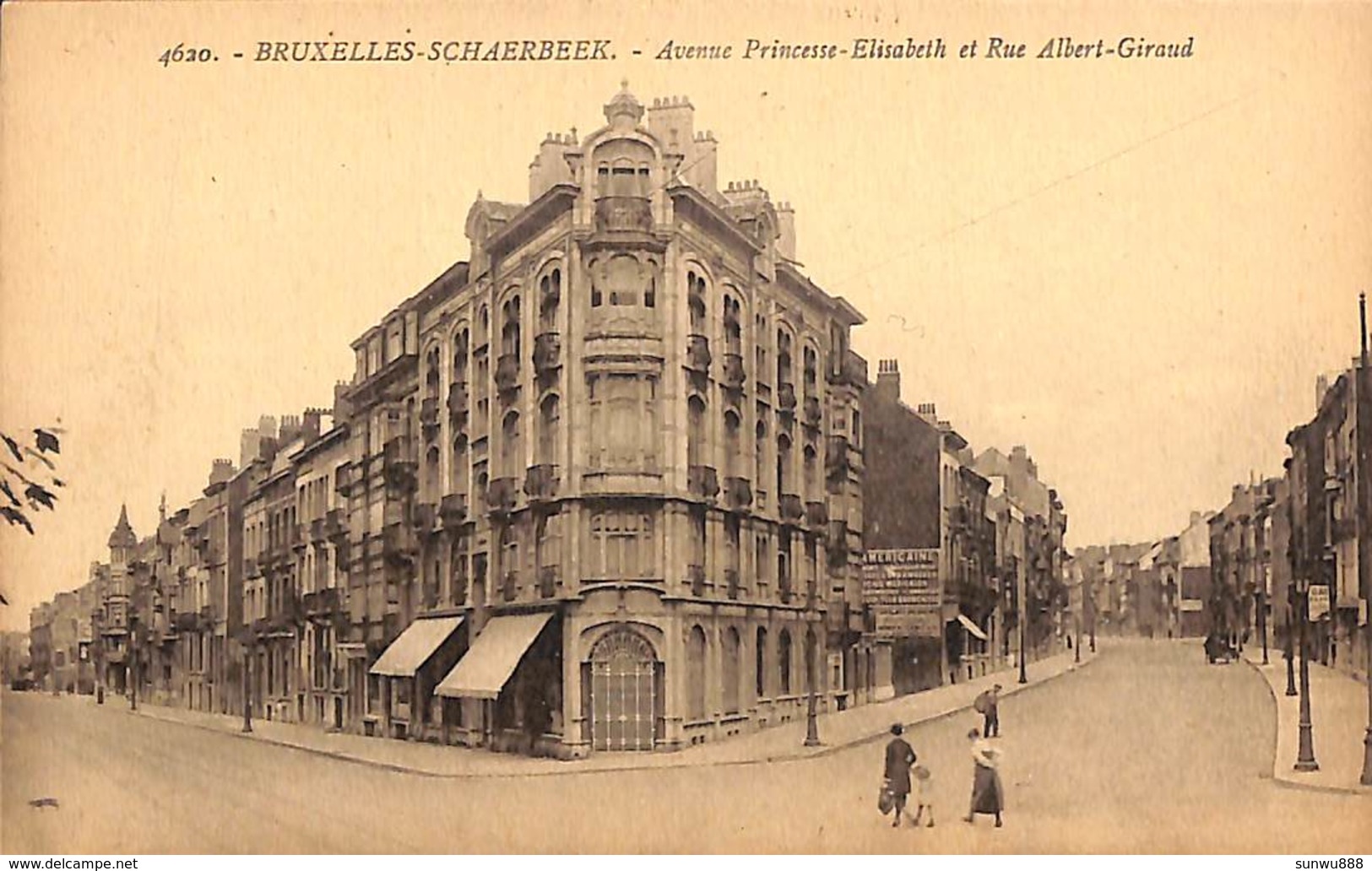 Schaerbeek - Avenue Princesse-Elisabeth Et Rue Albert-Giraud (animée) - Schaarbeek - Schaerbeek