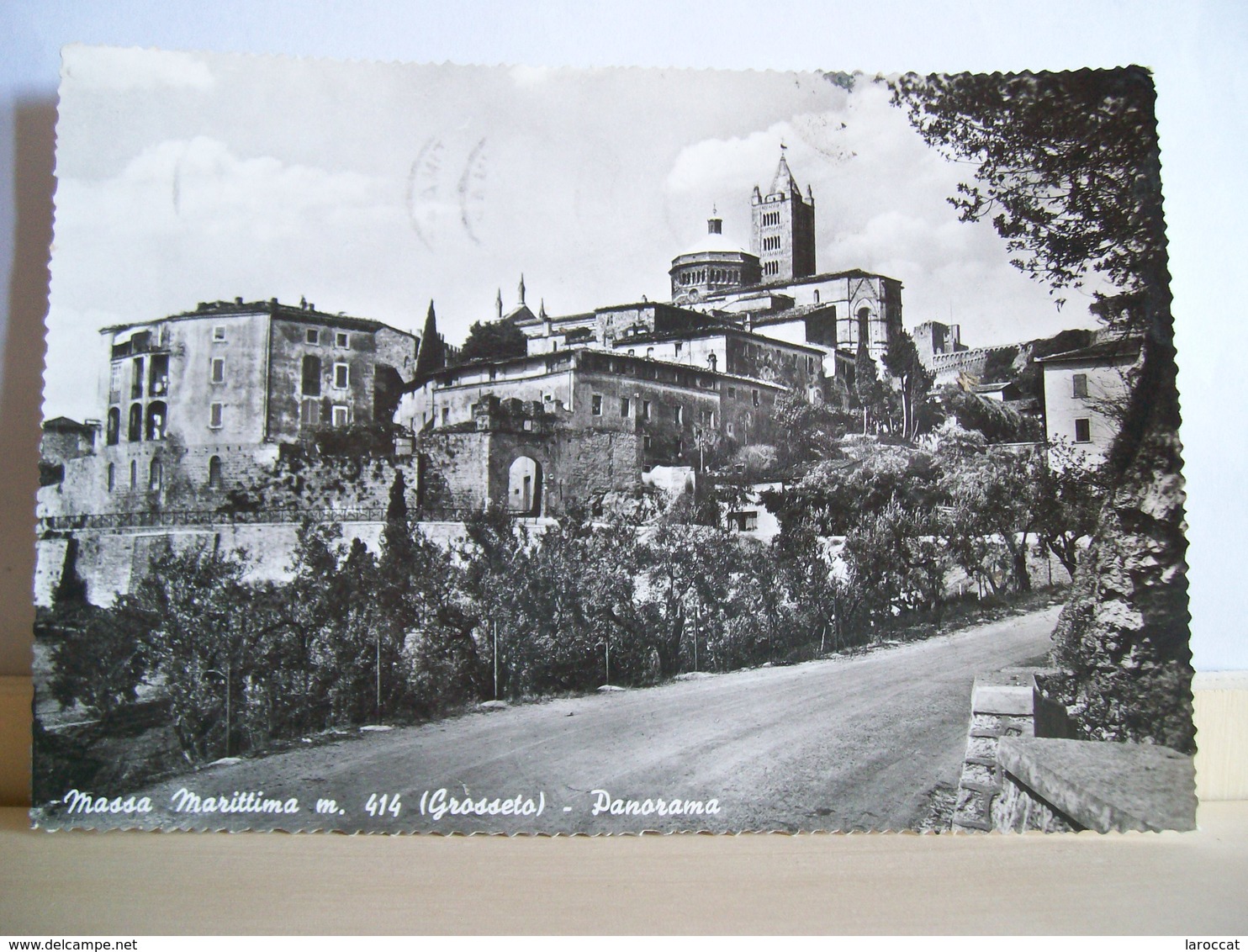 1963 - Grosseto - Massa Marittima - Panorama - Cattedrale E Campanile Chiesa - Vera Fotografia - Grosseto