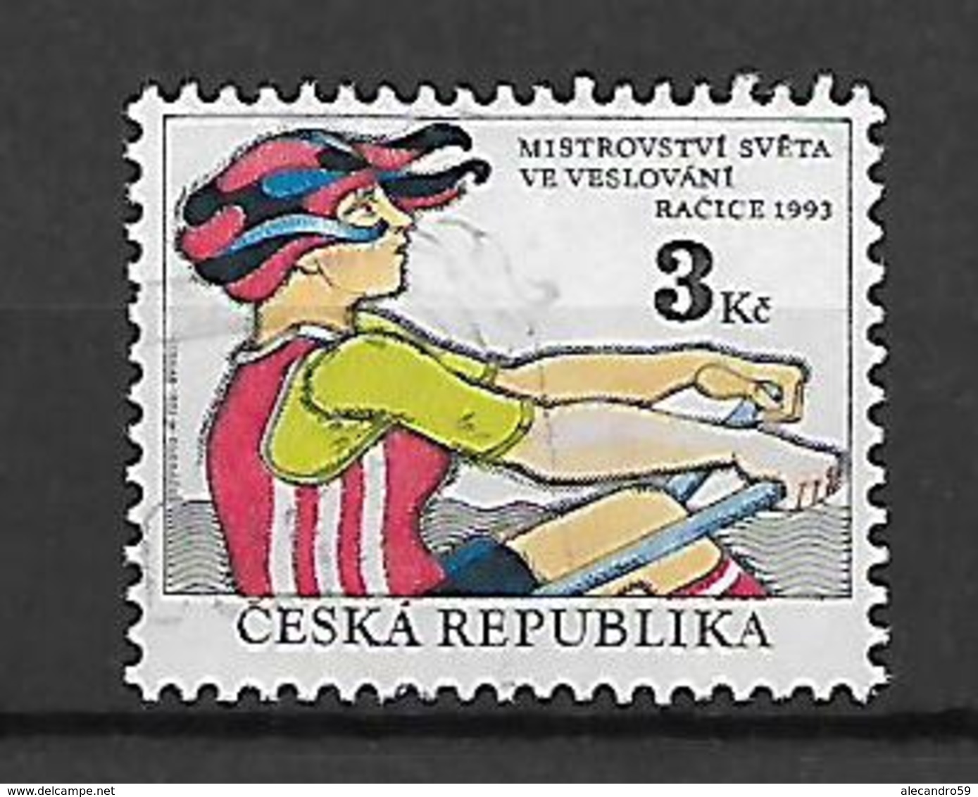 Czech Republic 1993 World Rowing Championship, Racice 1993   Used - Gebraucht