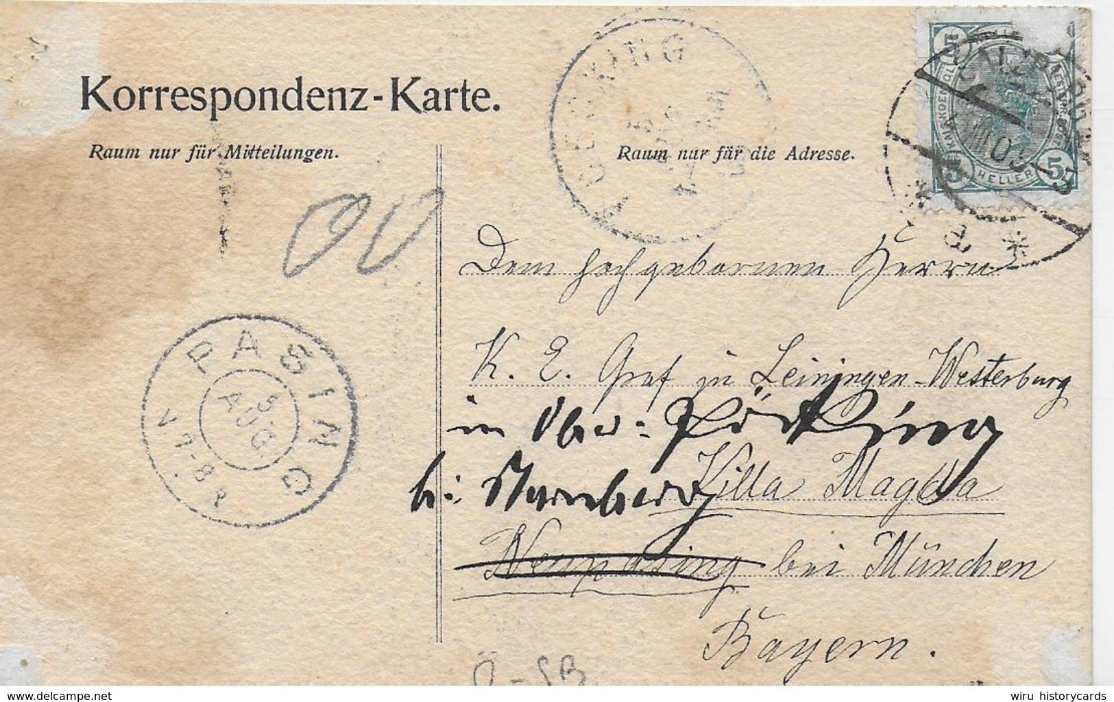 AK 0148  Salzburg ( Künstlerkarte ) - Verlag Kerber Um 1905 - Salzburg Stadt