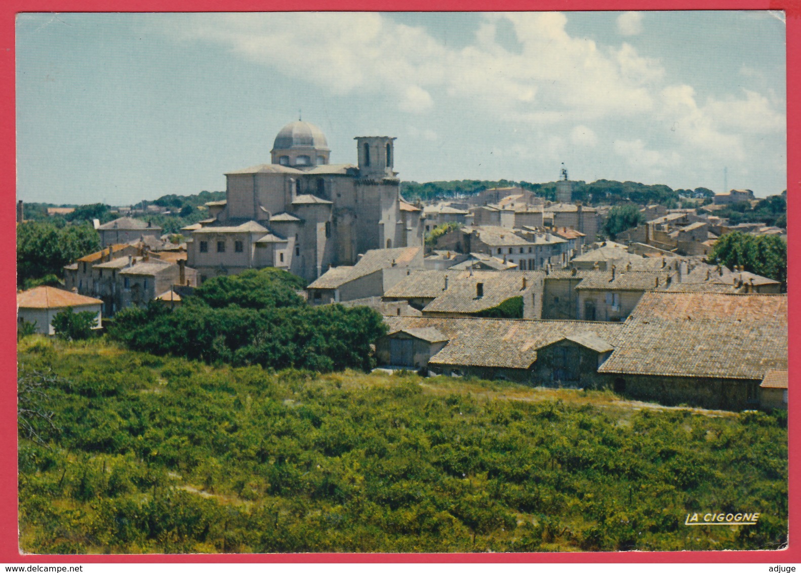 CPM-13-LAMBESC - Vue Générale Ann.70 ** 2 SCANS - Lambesc