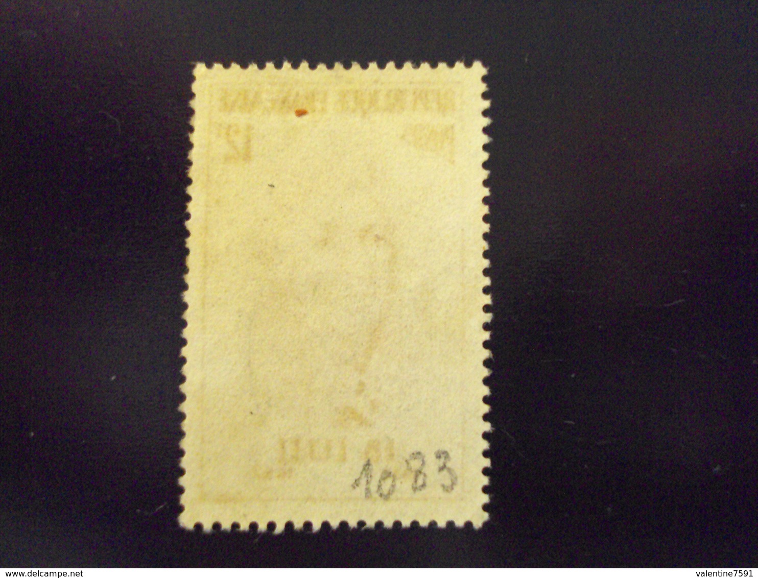 1956  Timbre Oblitéré N° 1083    "   Jb  Lulli     "    Net 0.80 - Gebruikt