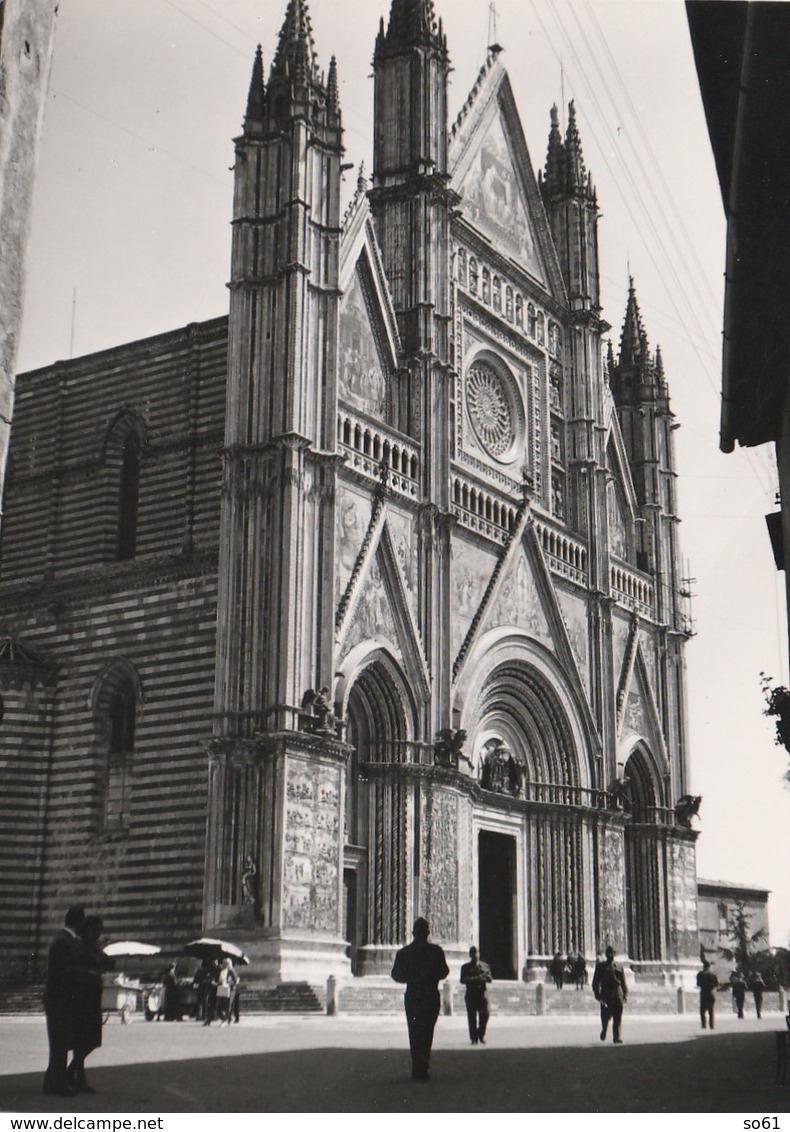 8302.   Vintage Old Foto Photo Orvieto 1959  10x7 - Lieux