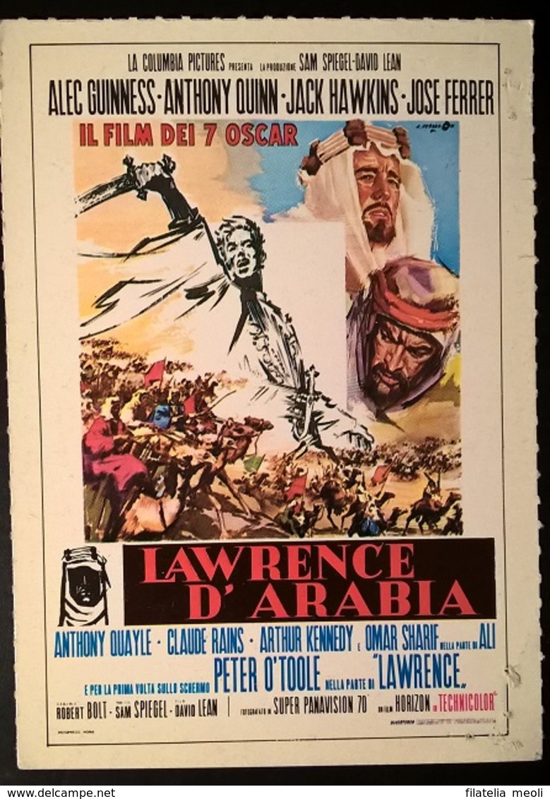 SCHEDA CIAK LAWRENCE D'ARABIA - Altri & Non Classificati