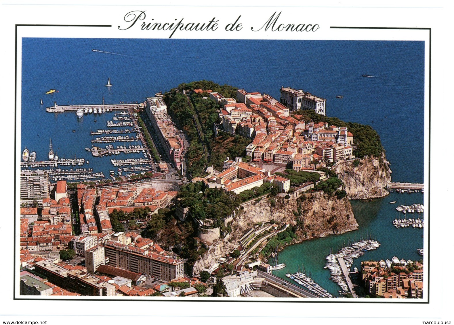 Principauté. Le Rocher De Monaco. De Rots. - Multi-vues, Vues Panoramiques
