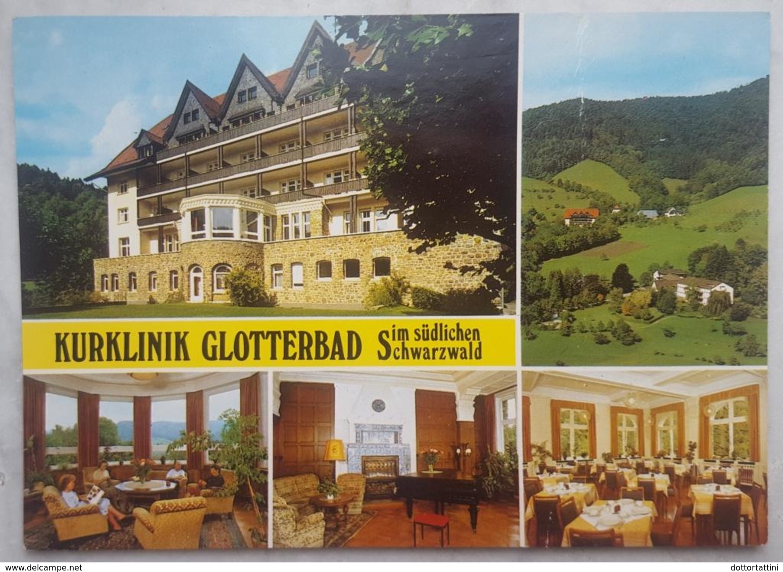 KURKLINIK GLOTTERBAD Im Sudlichen Schwarzwald - GLOTTERTAL - Nv  G2 - Glottertal