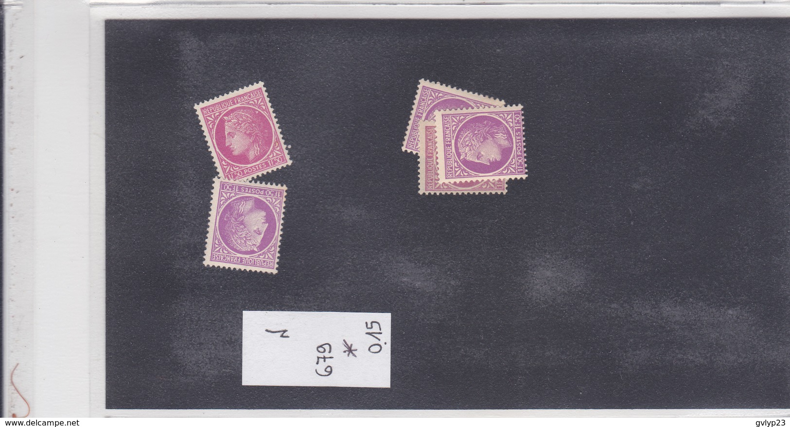 UN LOT DE 615TIMBRES POUR GROSSISTE / CéRè MAZELIN /NEUF**/NEUF*/NSG/ AU 1 1/10° DE LA COTE YVERT 2015