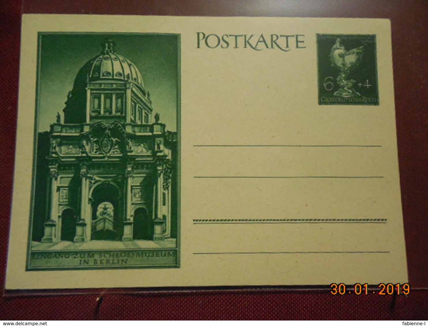 Entier Postal D Allemagne Avec Illustration - Briefe U. Dokumente