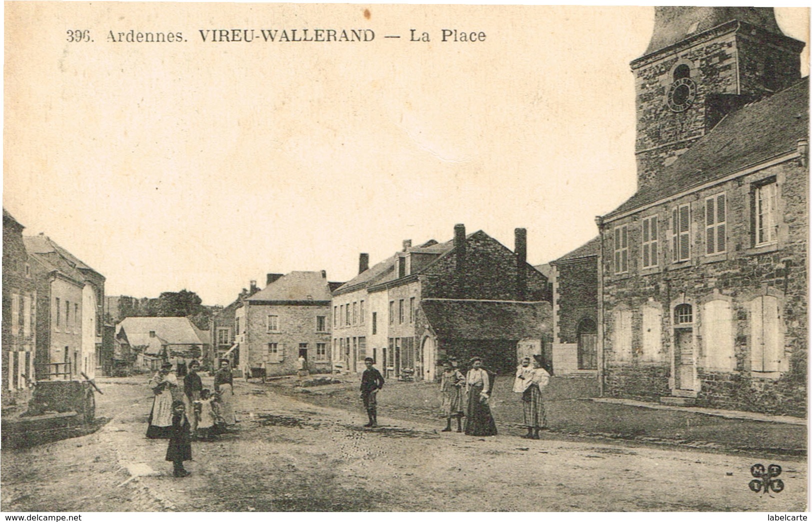 ARDENNES 08.VIREU WALLERAND LA PLACE - Autres & Non Classés