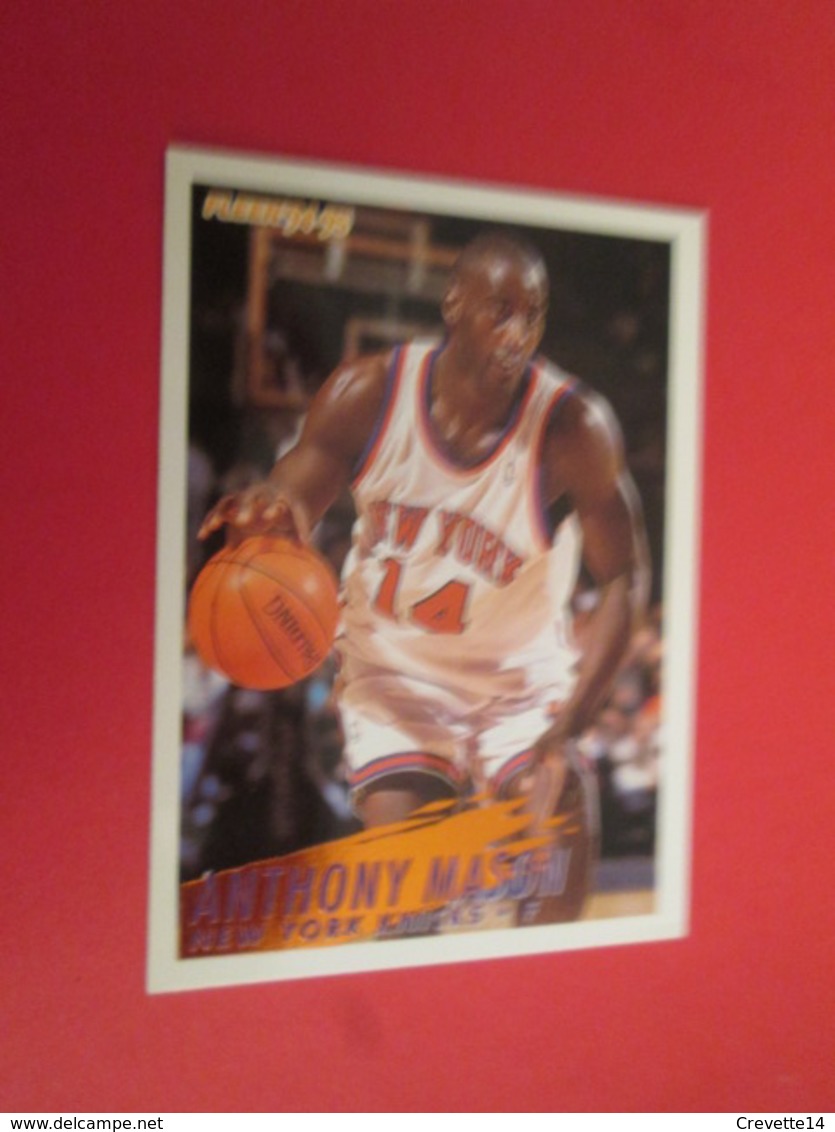 901-925 : TRADING CARD BASKET FLEER 94-95 NBA : N°156 ANTHONY "Franc"  MASON - Other & Unclassified