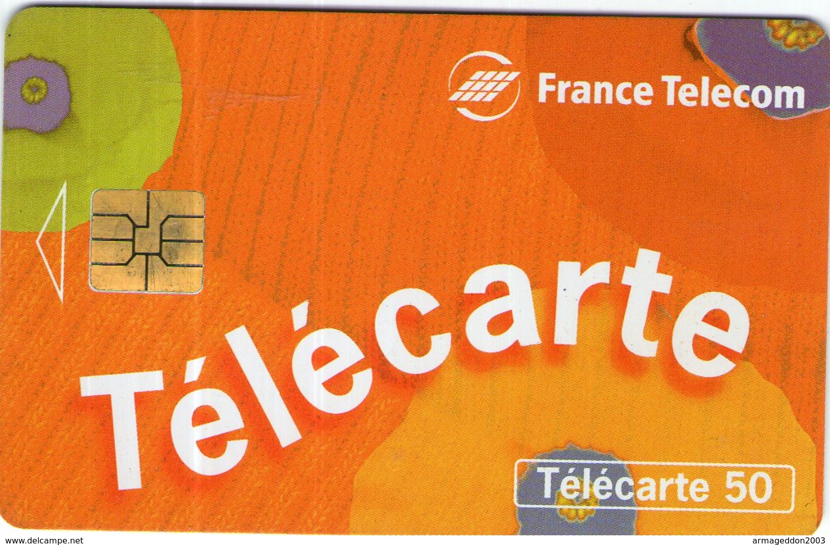 N°05 / TÉLÉCARTE 1996 FRANCE TELECOM LA TELECARTE  50 U  - / VOIR DOS - Opérateurs Télécom