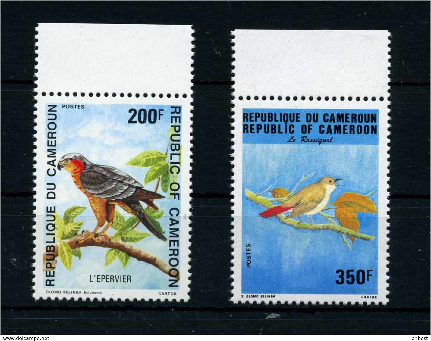 KAMERUN 1992 Nr 1196-1197 Postfrisch (107794) - Kamerun (1960-...)