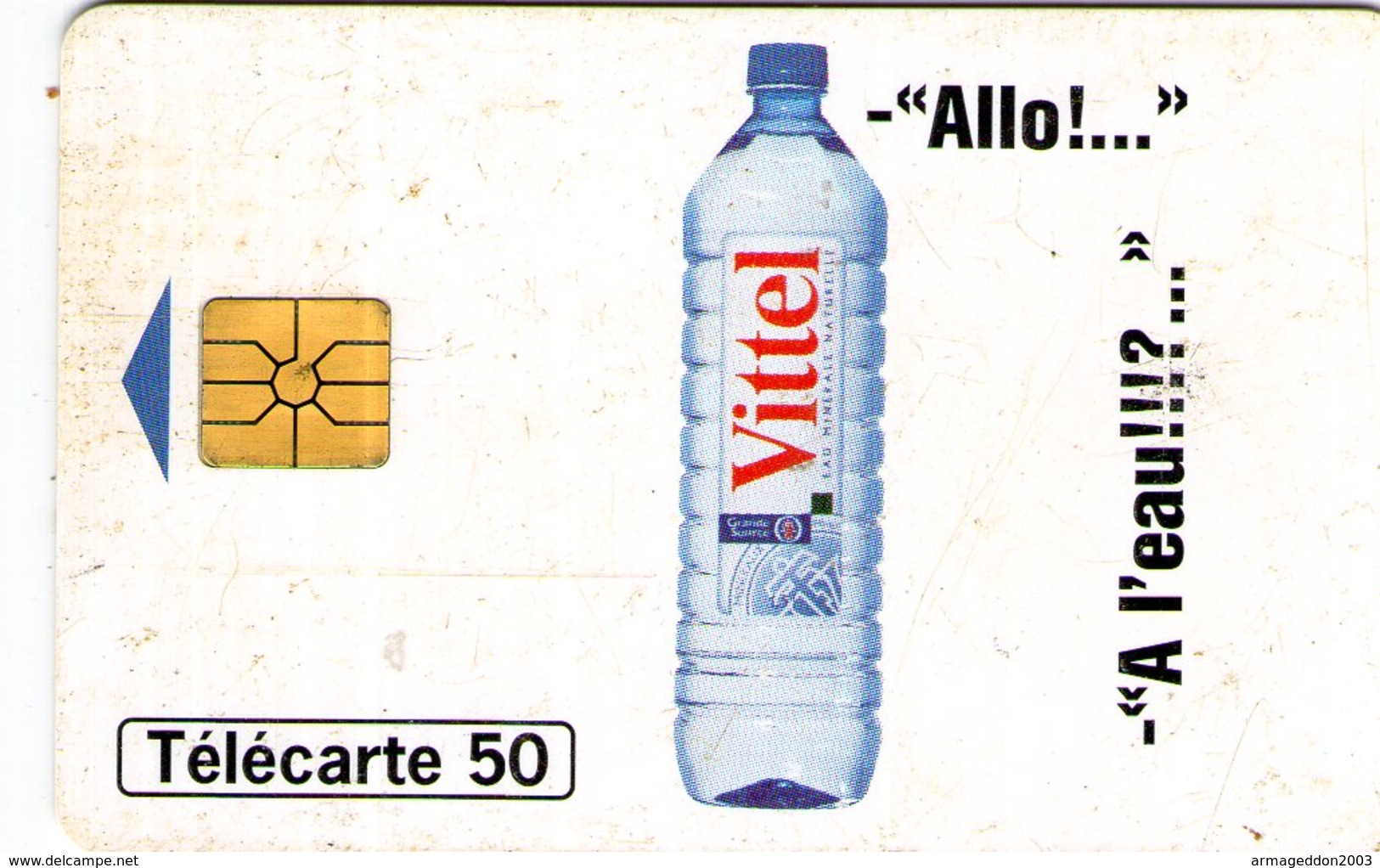 N°05 / TÉLÉCARTE 1997 EAU VITTEL  50 U  - / VOIR DOS - Alimentation