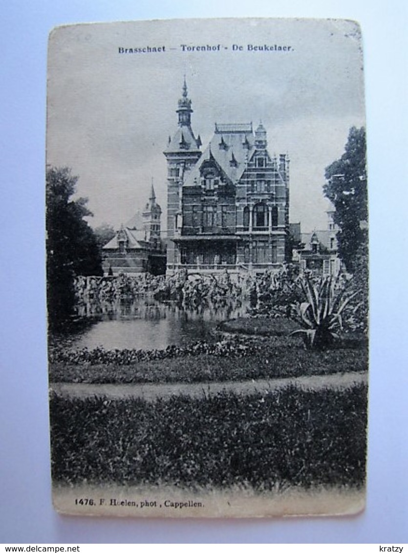 BELGIË - ANTWERPEN - BRASSCHAAT - Torenhof "De Beukelaer" - 1906 - Brasschaat