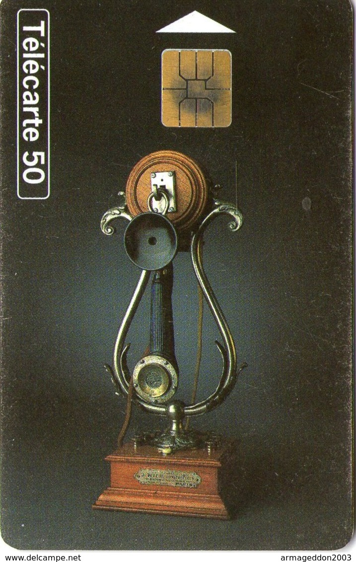 N°05 / TÉLÉCARTE 1996 LE TELEPHONE DECKERT 1912 /  50 U  - / VOIR DOS - Téléphones