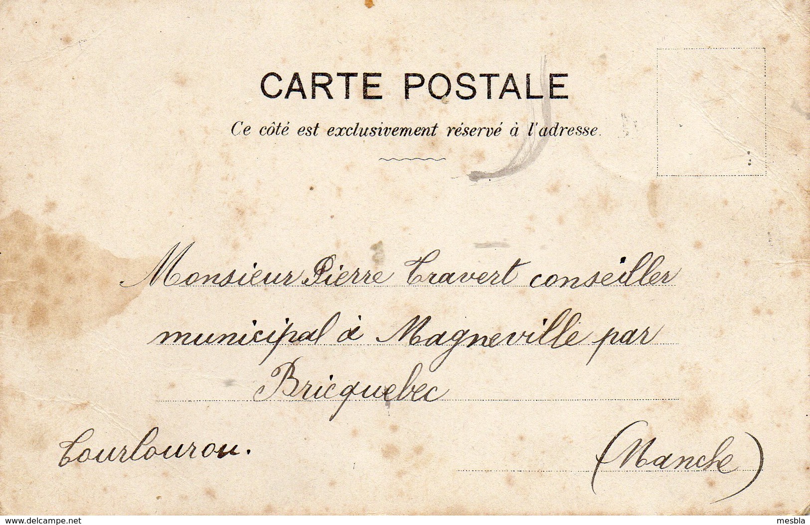 CPA -  " CAKE - WALK "  DIPLOMATIQUE -  LONDON 1903  -  PARIS 1903 -  Mr Pierre TRAVERT,  Magneville Par Bricquebec .50 - Autres & Non Classés