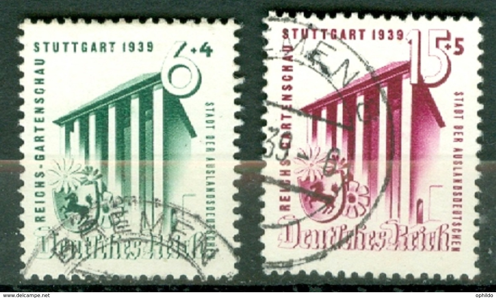 Allemagne  Yvert  632/633  Ou  Michel  692/693  Ob  TB - Gebraucht