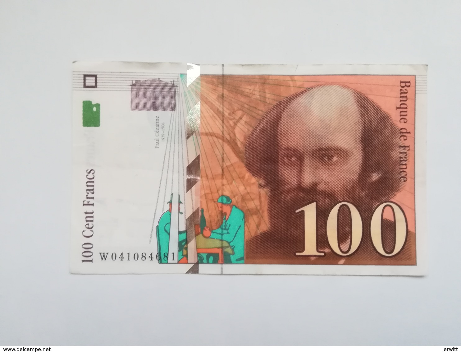 FRANCIA 100 FRANCS 1998 - 100 F 1997-1998 ''Cézanne''