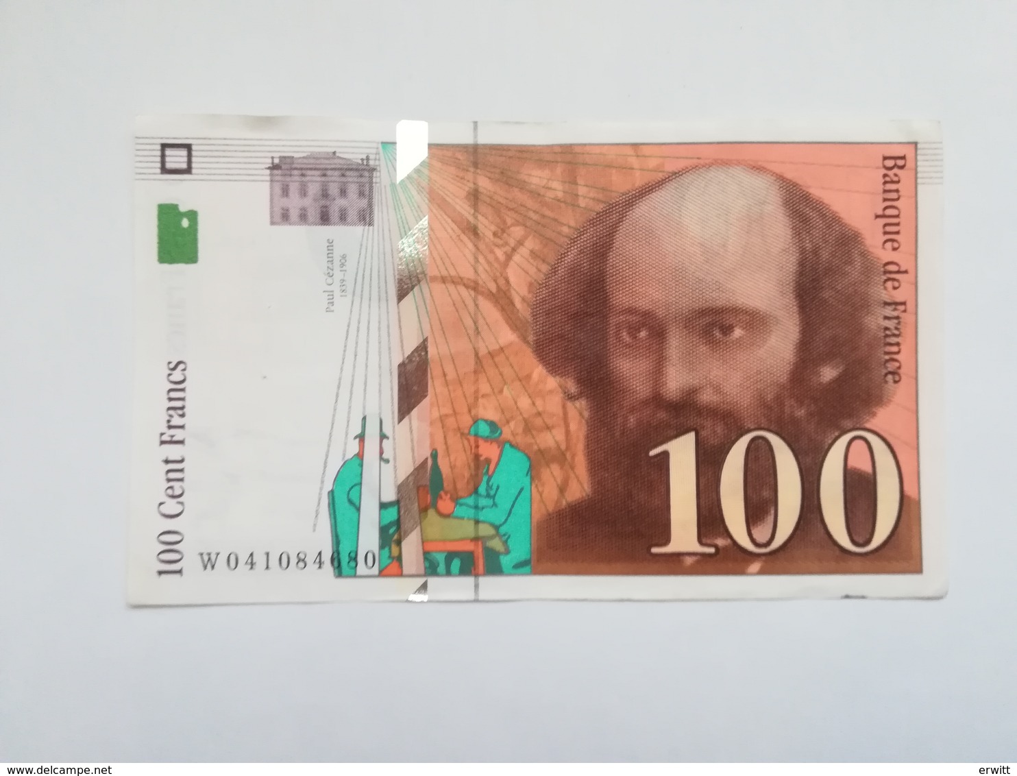 FRANCIA 100 FRANCS 1998 - 100 F 1997-1998 ''Cézanne''