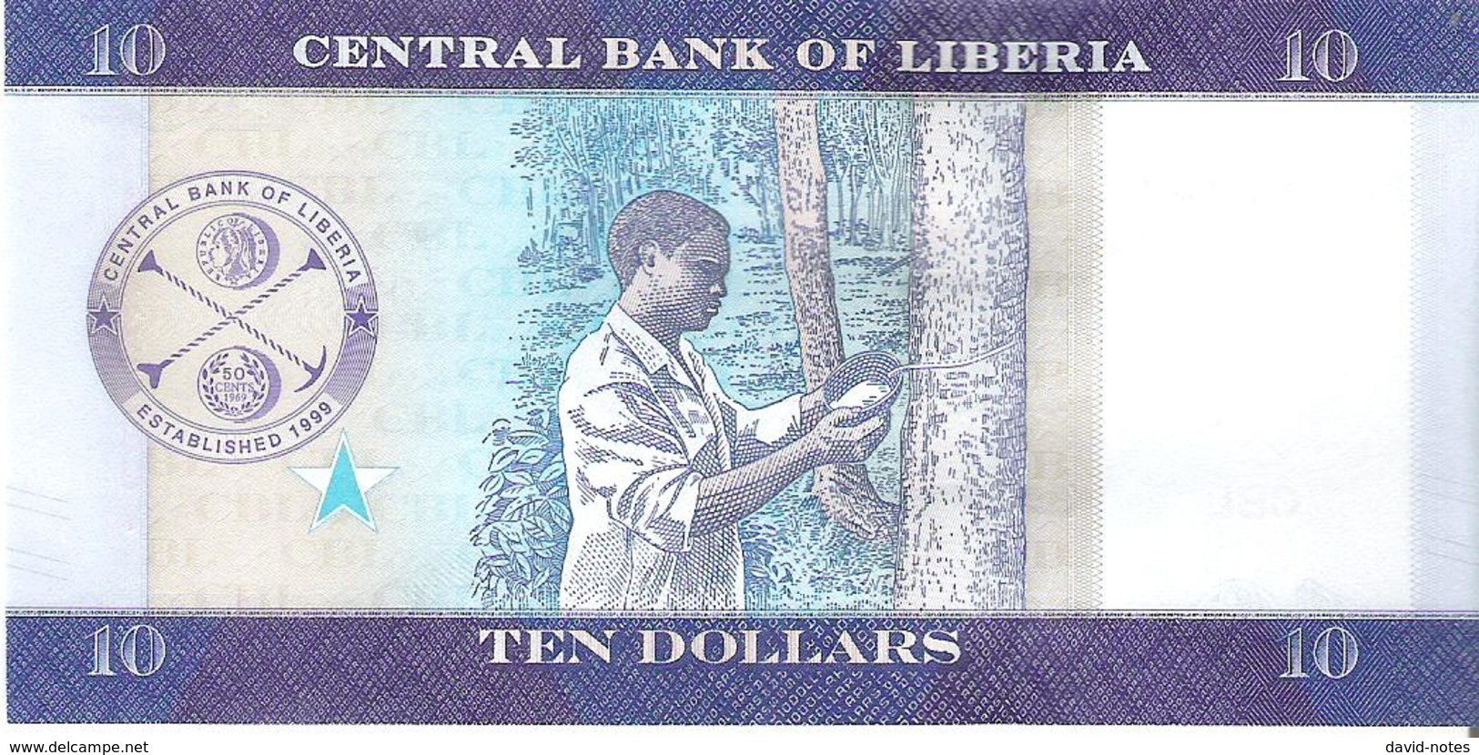 Liberia - Pick 32 - 10 Dollars 2016 - Unc - Liberia