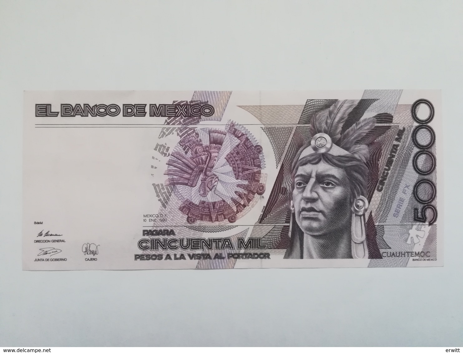 MESSICO 50000 PESOS 1990 - Messico