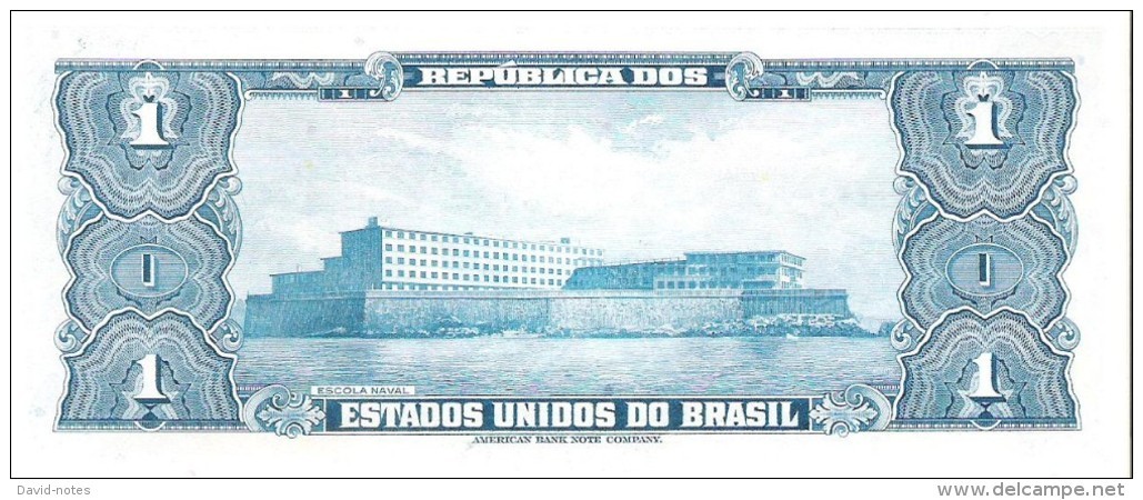 Brazil - Pick 150a - 1 Cruzeiro 1954 - Unc - Brasile