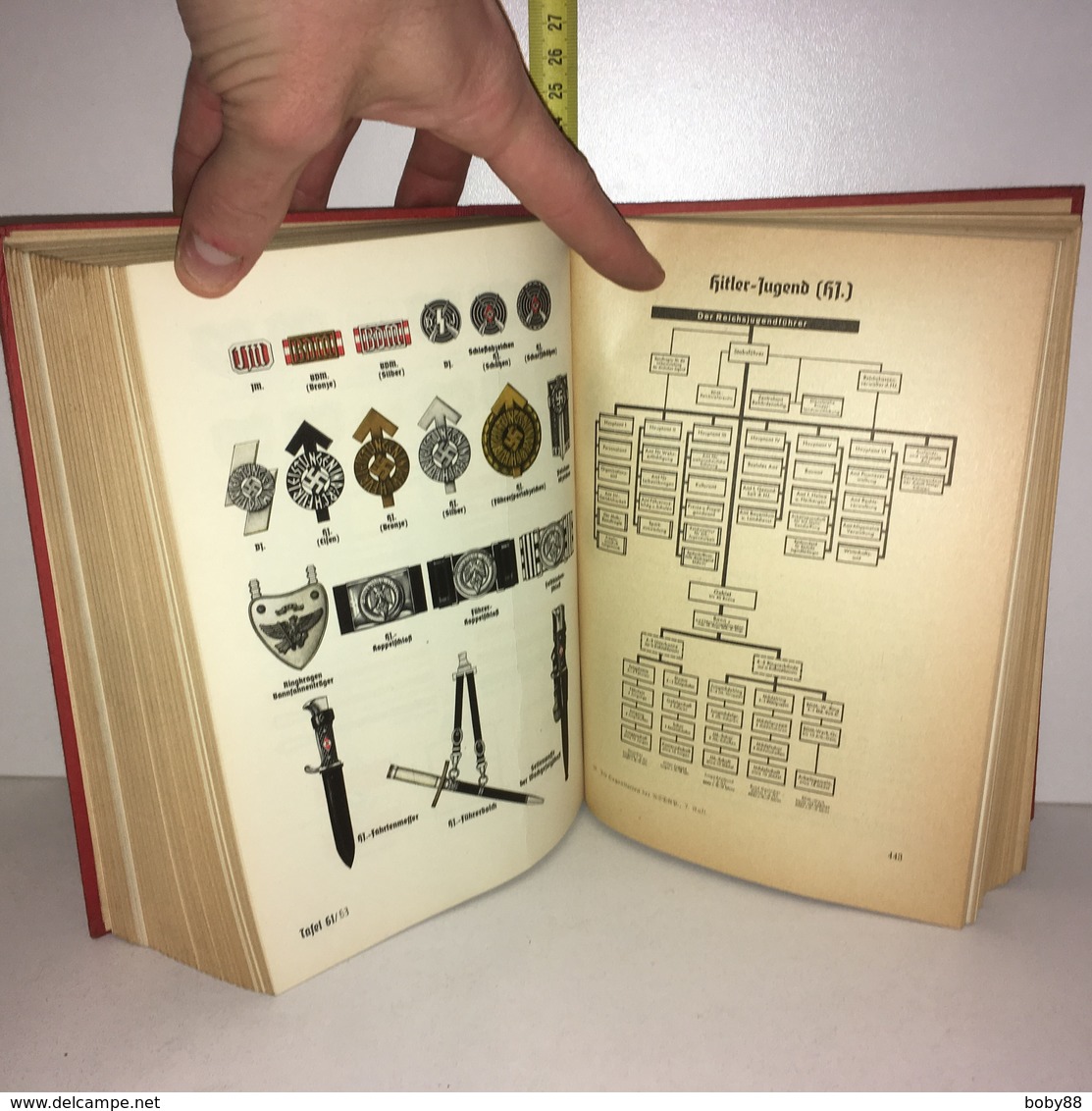 ORGANISATIONSBUCH DER NSDAP 7. Auflage 1943 Der Reichsorganisationsleiter ww2 39-45 III° reich - ZZ-6101