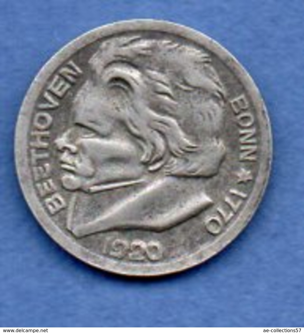 Stadt Bonn  -  10 Pfennig 1920  -  état  TTB - Monétaires/De Nécessité