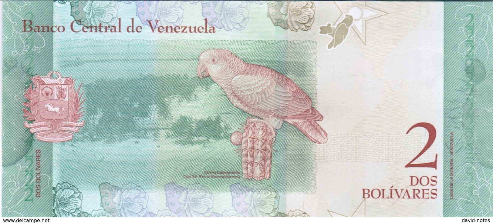 Venezuela  - Pick New - 2 Bolivares 2018 - Unc - Venezuela