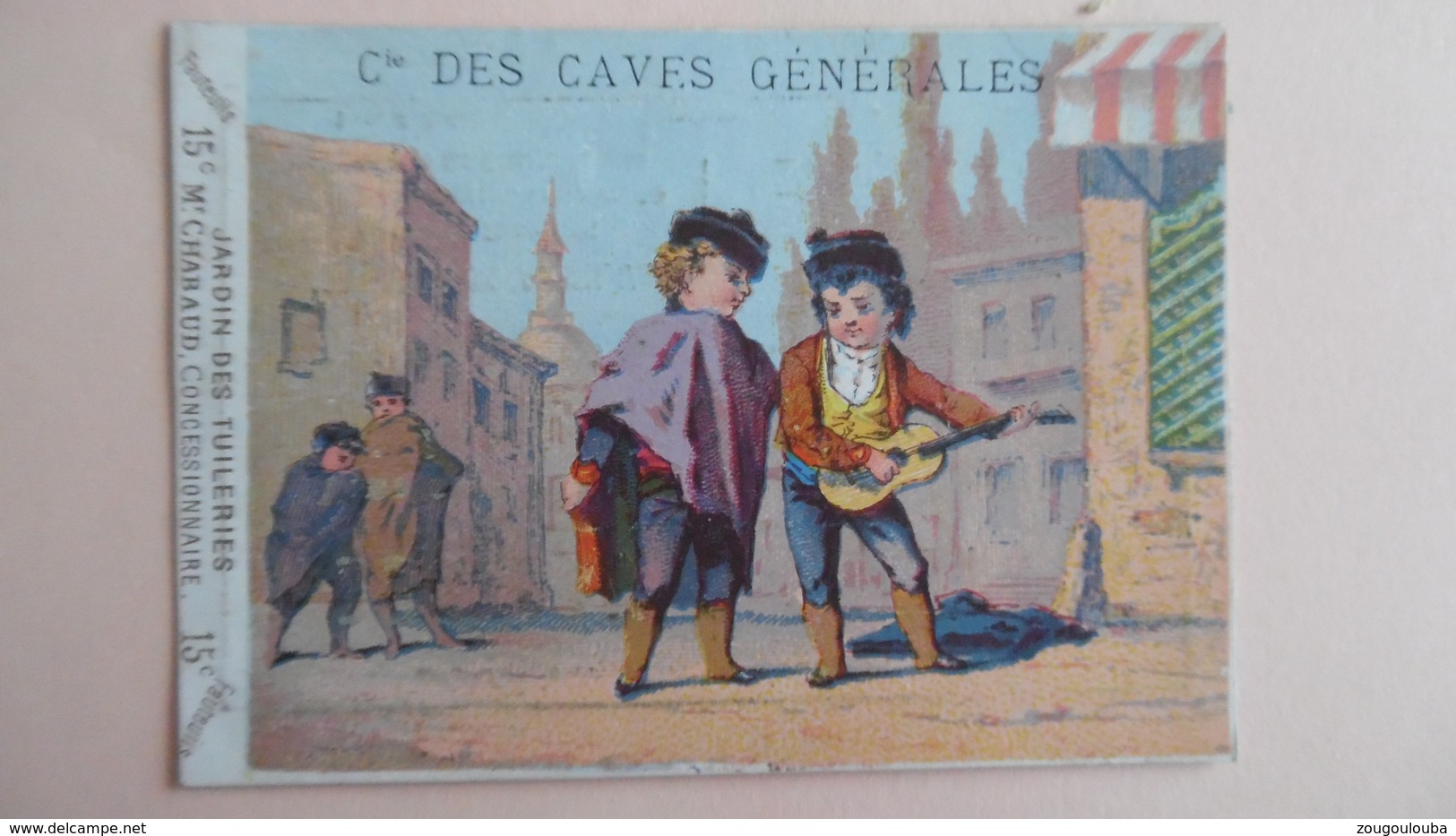 Chromo Compagnie Des Caves Générales - Autres & Non Classés