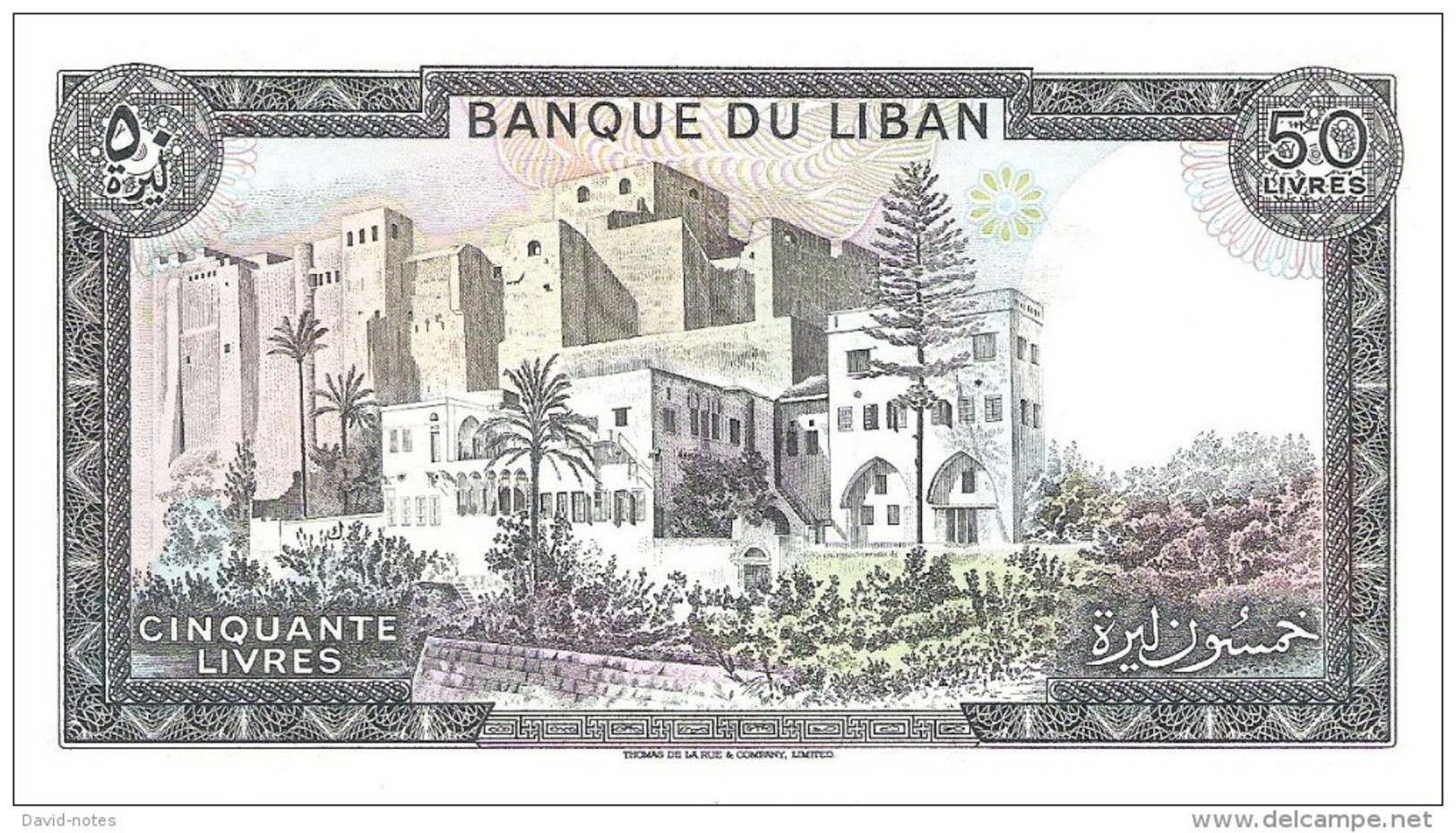 Lebanon - Pick 65 - 50 Livres 1986 - Unc - Libano