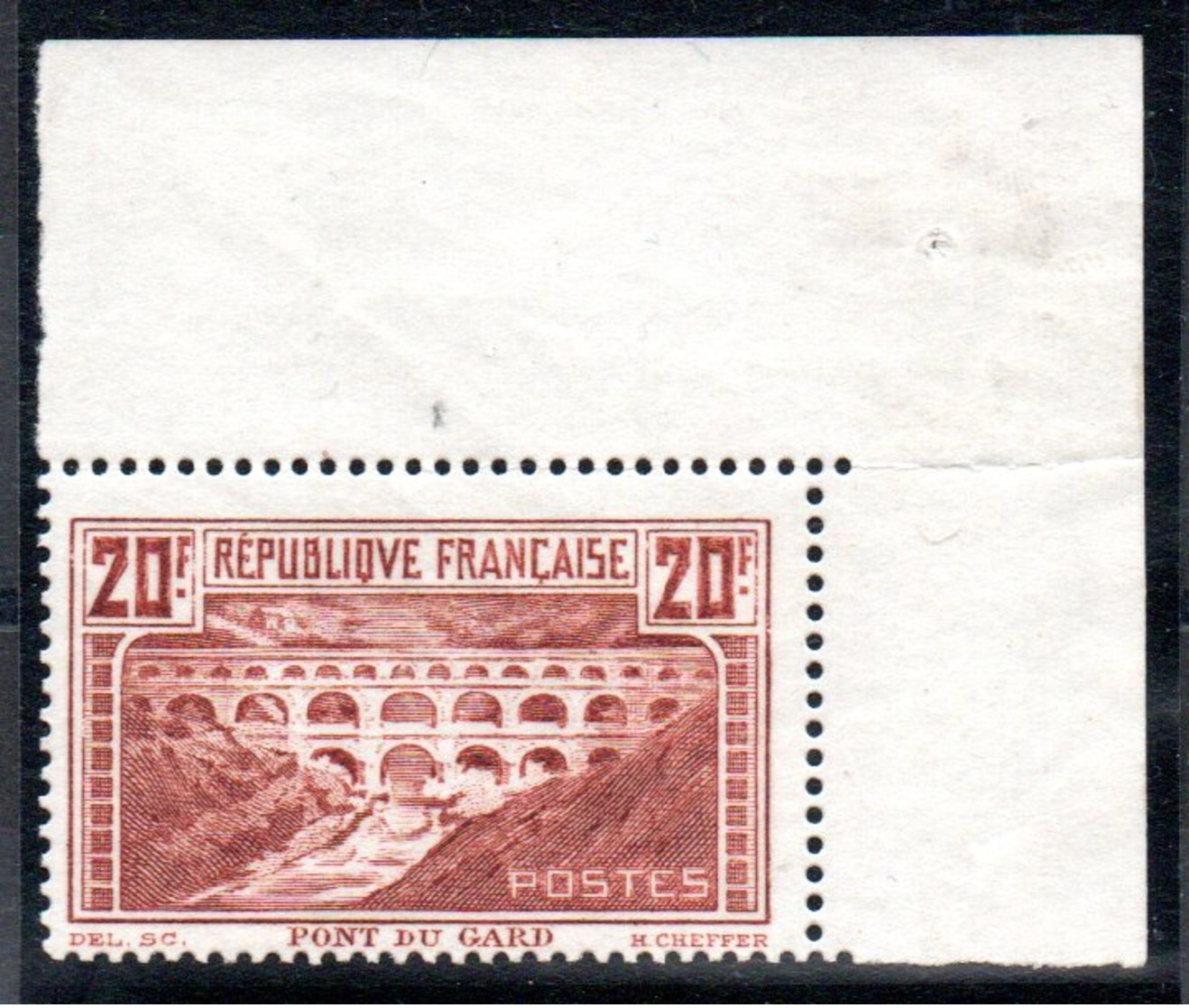 FRANCE - YT N° 262Aa Type 1 CDF Certificat - Neuf ** - MNH - Cote: 2500,00 € - Unused Stamps