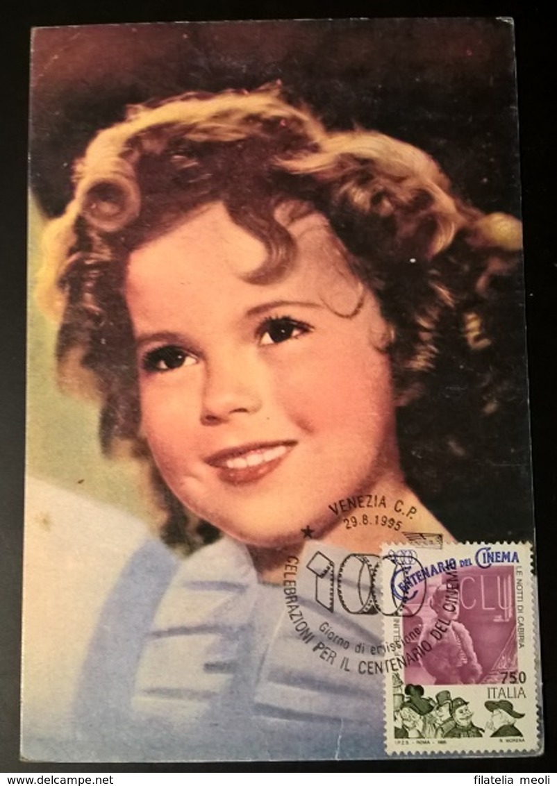 CARTOLINA SHIRLEY TEMPLE - Altri & Non Classificati