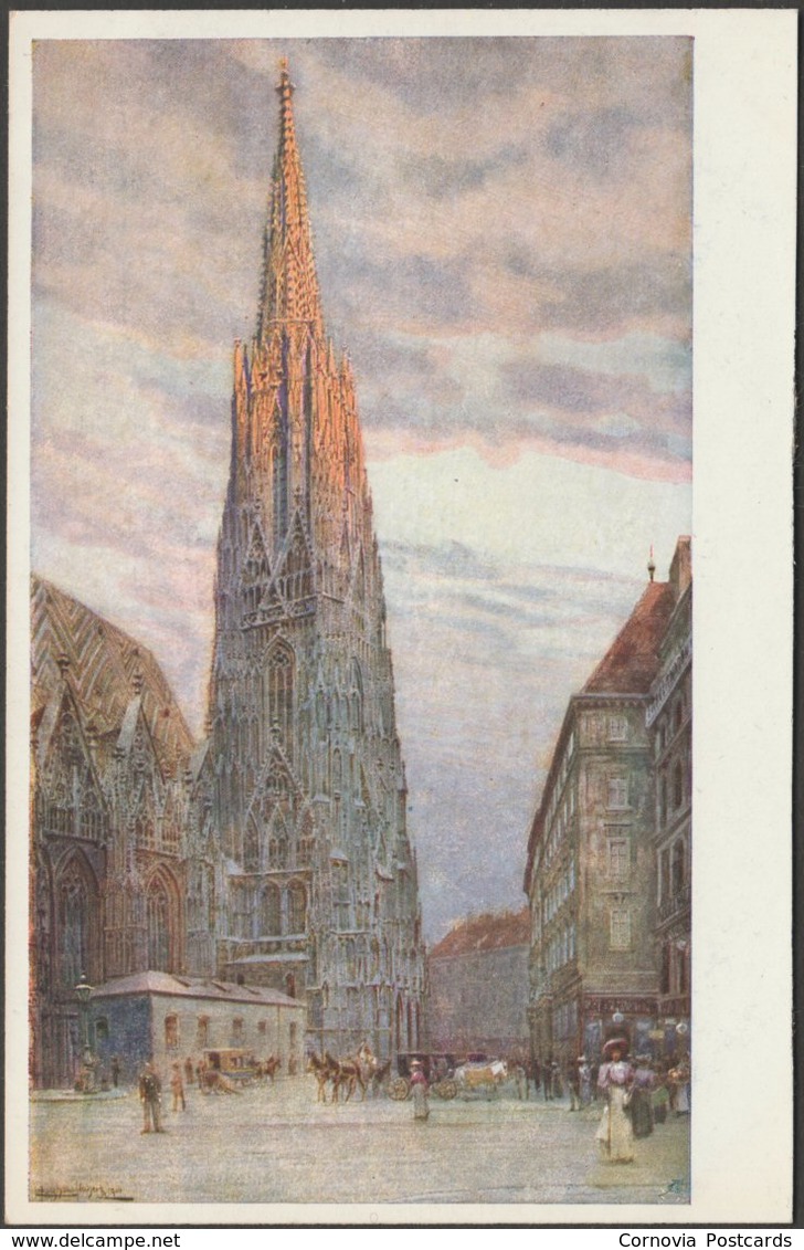 Ludwig Hans Fischer - Stephansdom, Wien I, C.1920 - Pantophot AK - Churches