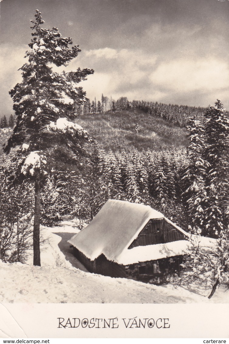 TCHEQUIE,CZECH,TCHECOSLOVAQUIE,CESKOSLOVENSKO,AM,RADOSTNE VANOCE,TIMBRE 1965 - Tschechische Republik