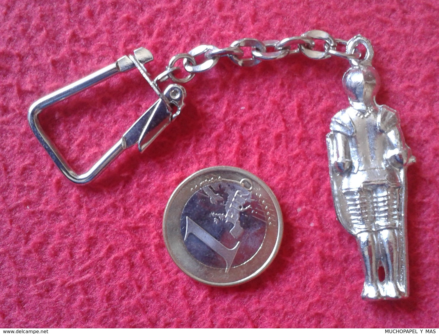 LLAVERO KEYRING KEYCHAIN PORTE-CLÉS ARMADURA MEDIEVAL ARMOR ARMOUR ARMURE CHEVALIER GUERRERO WARRIOR CABALLERO VER FOTOS - Otros & Sin Clasificación