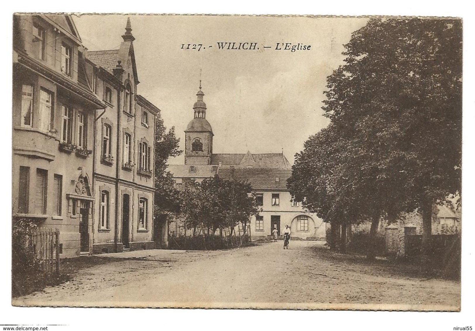 WILICH Allemagne L'église 1924 ..G - Willich