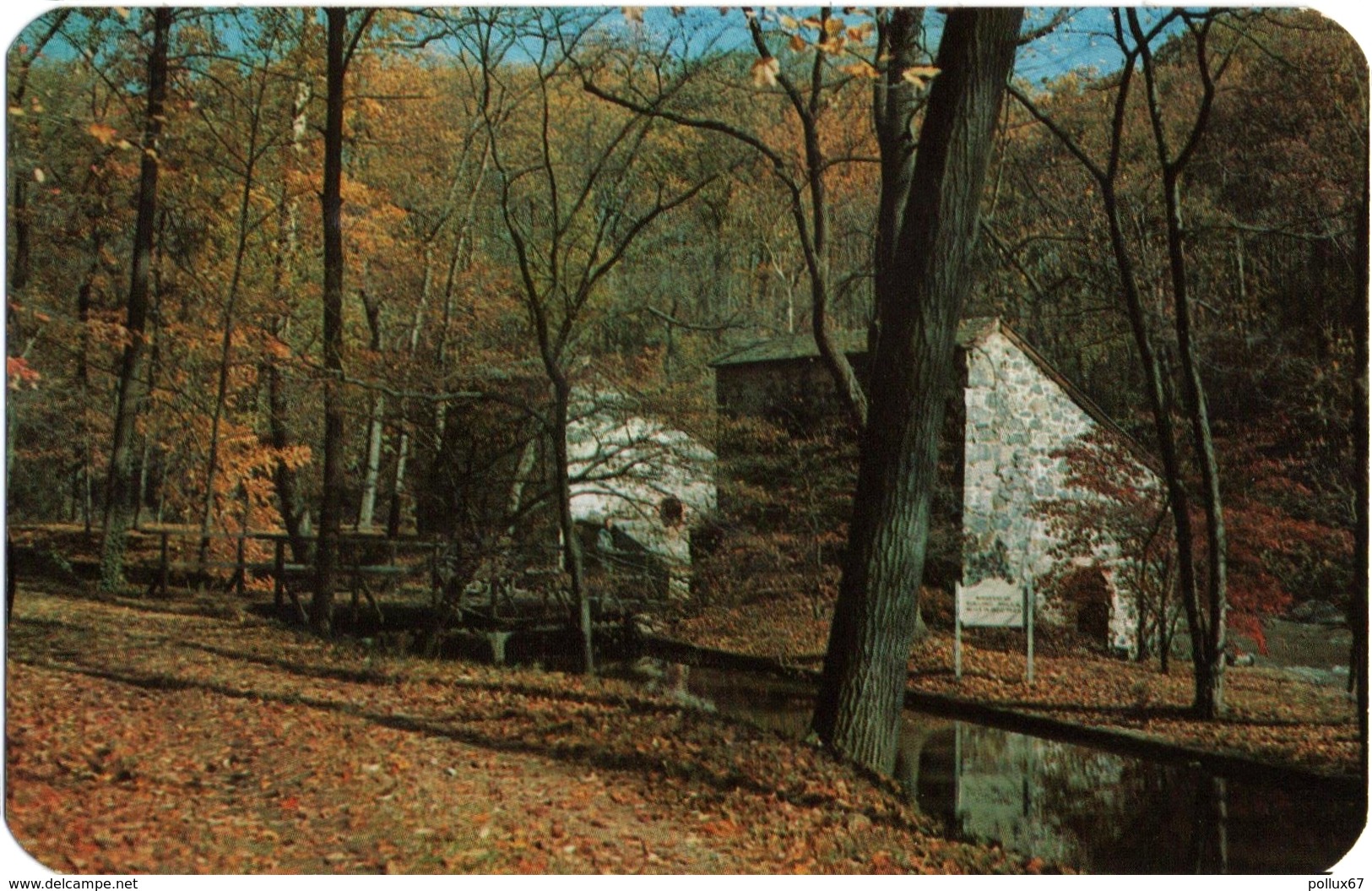 CPSM DE WILMINGTON - DELAWARE  (ETATS-UNIS)  BLACK POWDER MILLS ALONG THE BRANDWYNE CREEK - Wilmington