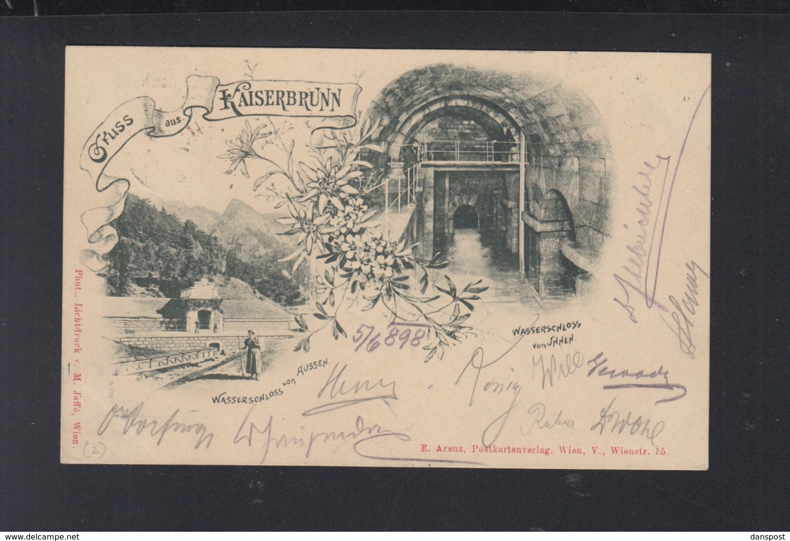KuK PK Kaiserbrunn 1898 - Raxgebiet