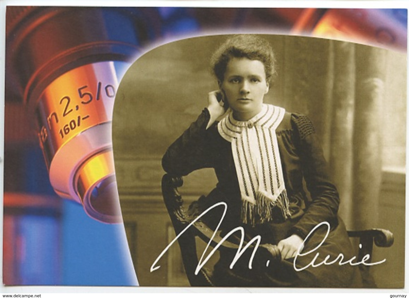 Marie Curie "on Ne Fait Jamais Attention à Ce Qui A été Fait, On Ne Voit Que Ce Qui Reste à Faire" (Institut) CP Neuve - Prix Nobel