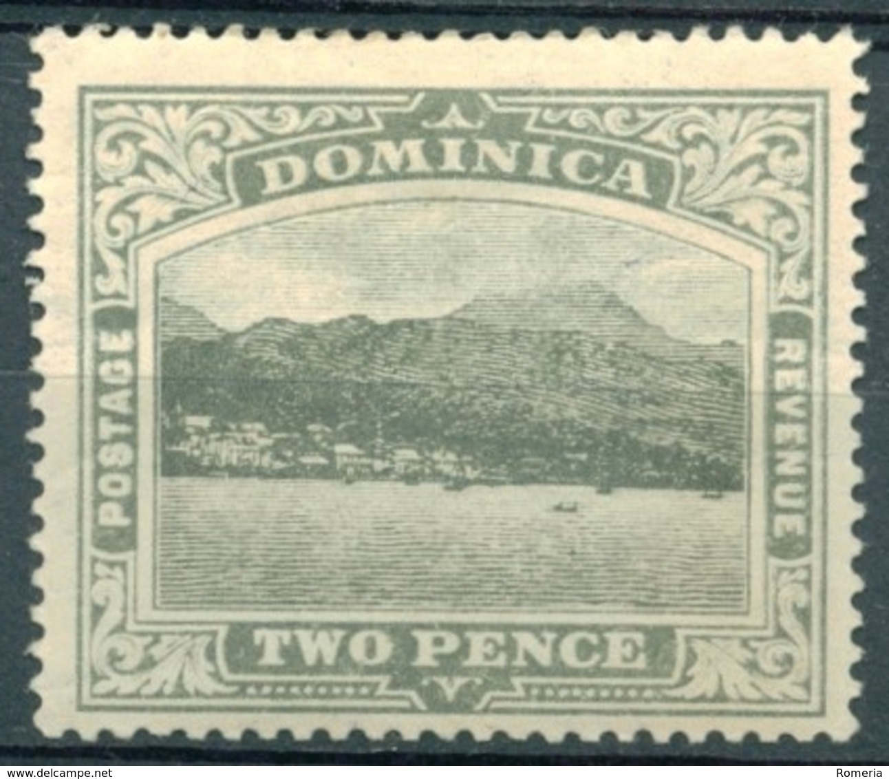 Dominique - 1908/1921 - Yt 46 - George V - * Charnière - Dominique (...-1978)